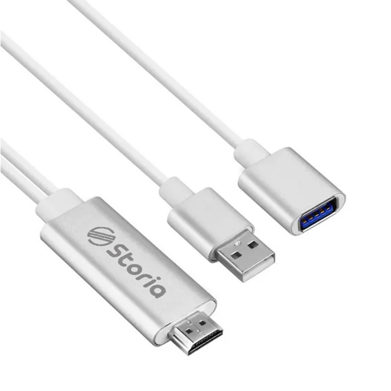 کابل تبدیل HDMI به USB استوریا مدل ST-HD01
