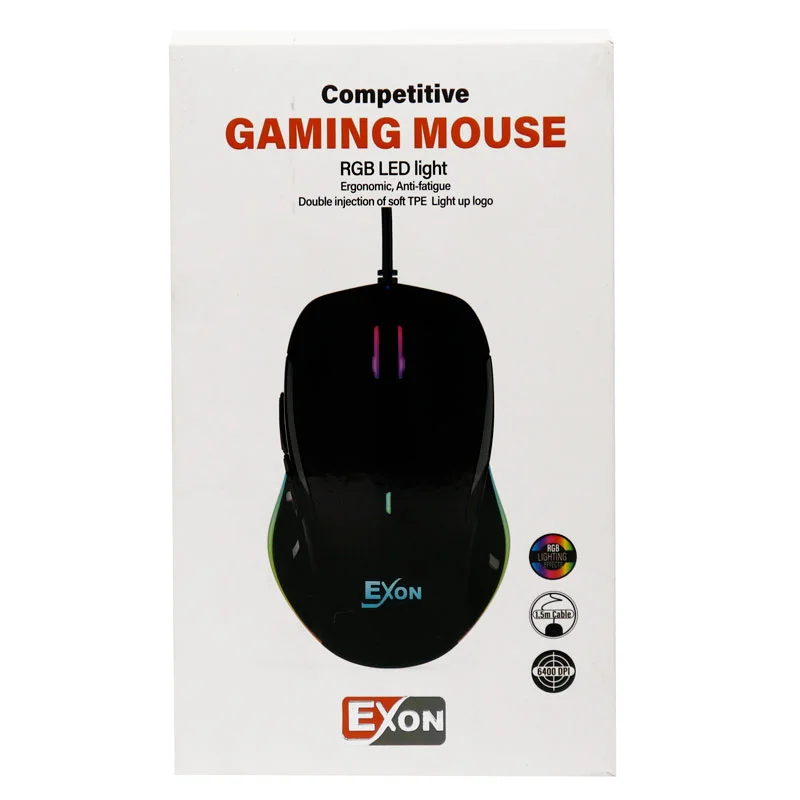 موس گیمینگ Exon G-536E