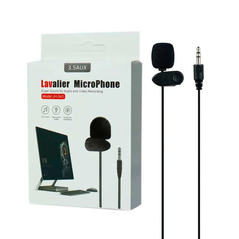میکروفون یقه ای Lavalier JH-043