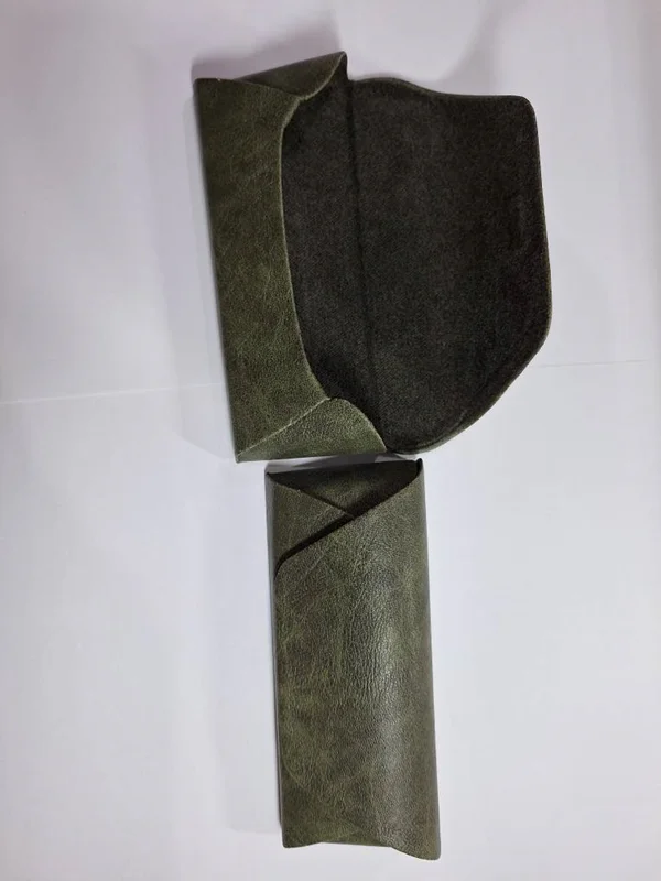 جعبه عینک چرم مصنوعی